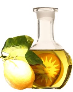 Petitgrain essences from lemon tree (Citrus limonum)